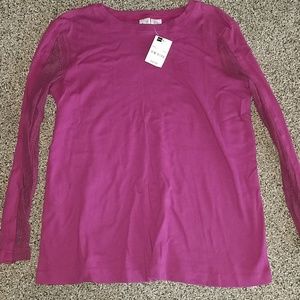 New Maternity Duo purplish top size medium